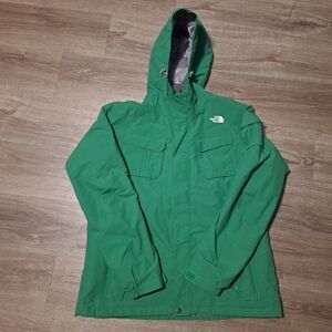 The North Face Women’s Green Hooded Ski Jacket